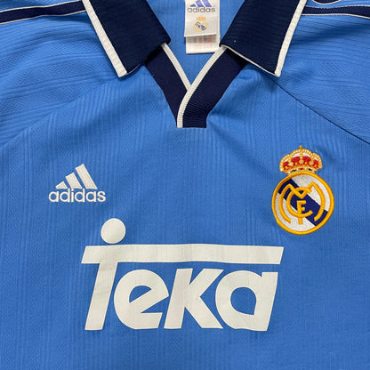 1999-2000 Real Madrid CF camiseta visitante #7 Raul (XL)