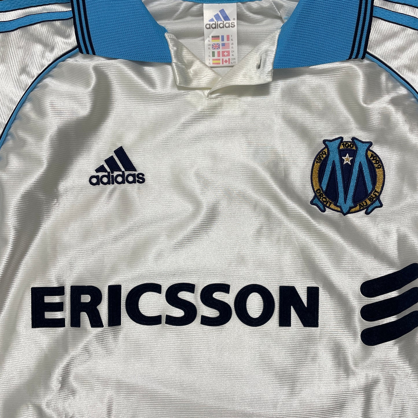 1998-1999 Olympique de Marseille home shirt (XL)