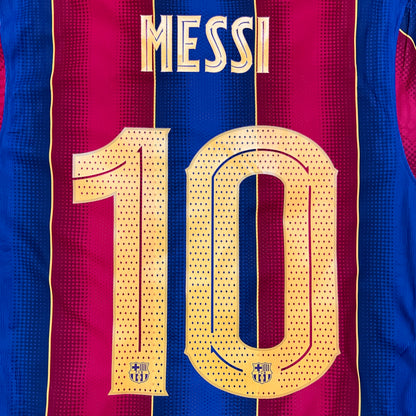 2020-2021 FC Barcelona home match shirt #10 Messi (S)