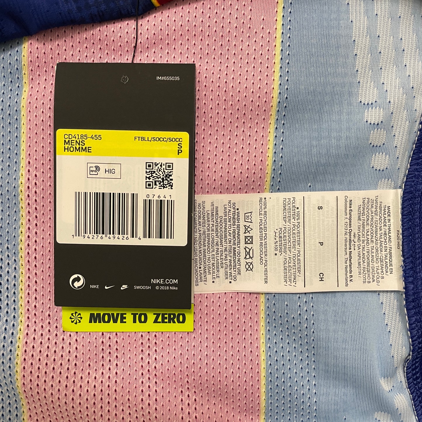 <tc>2020-2021 FC Barcelona camiseta local versión match #10 Messi (S)</tc>