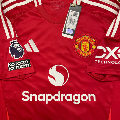 2024-2025 Manchester United FC home shirt (M, L, XL)