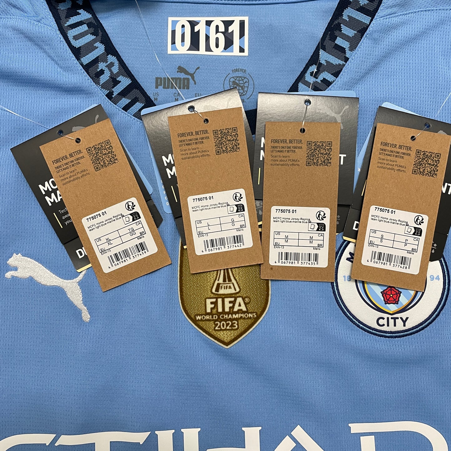 2024-2025 Manchester City FC home shirt #17 De Bruyne (S, M, L, XL)