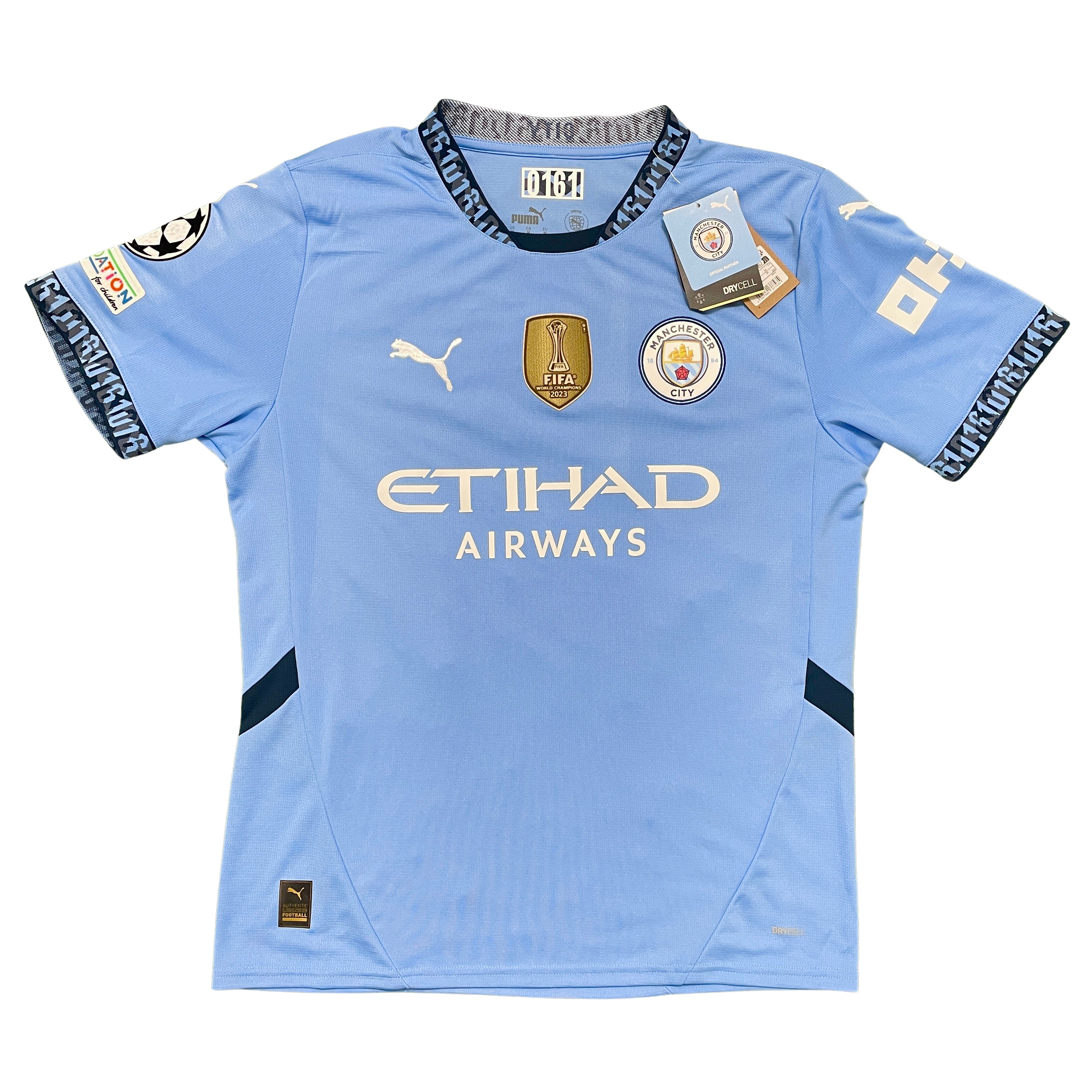 2024-2025 Manchester City home football shirt #9 Haaland