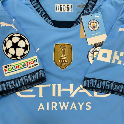 2024-2025 Manchester City FC home authentic/match shirt (S, M, L, XL)