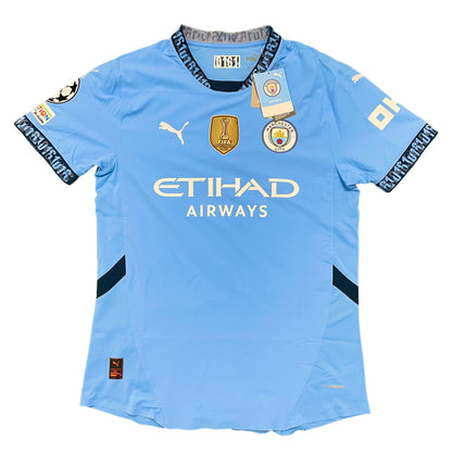 2024-2025 Manchester City FC home authentic/match shirt (S, M, L, XL)