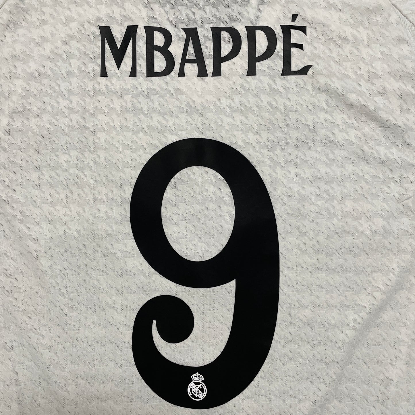 2024-2025 Real Madrid CF camiseta local versión authentic/match #9 Mbappé (S, L, XL)