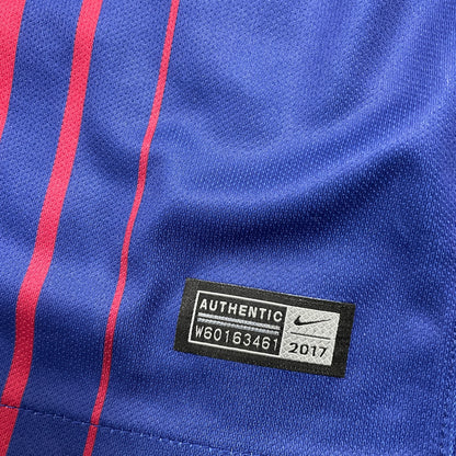 2017-2018 FC Barcelona home shirt #3 Piqué (S)