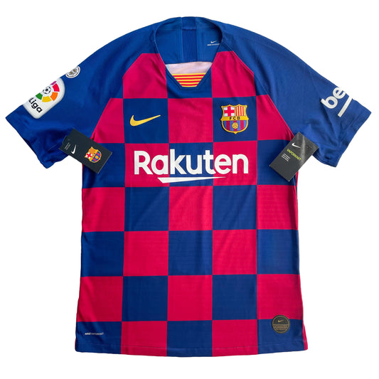 <tc>2019-2020 FC Barcelona camiseta local versión match (S, M, XXL)</tc>