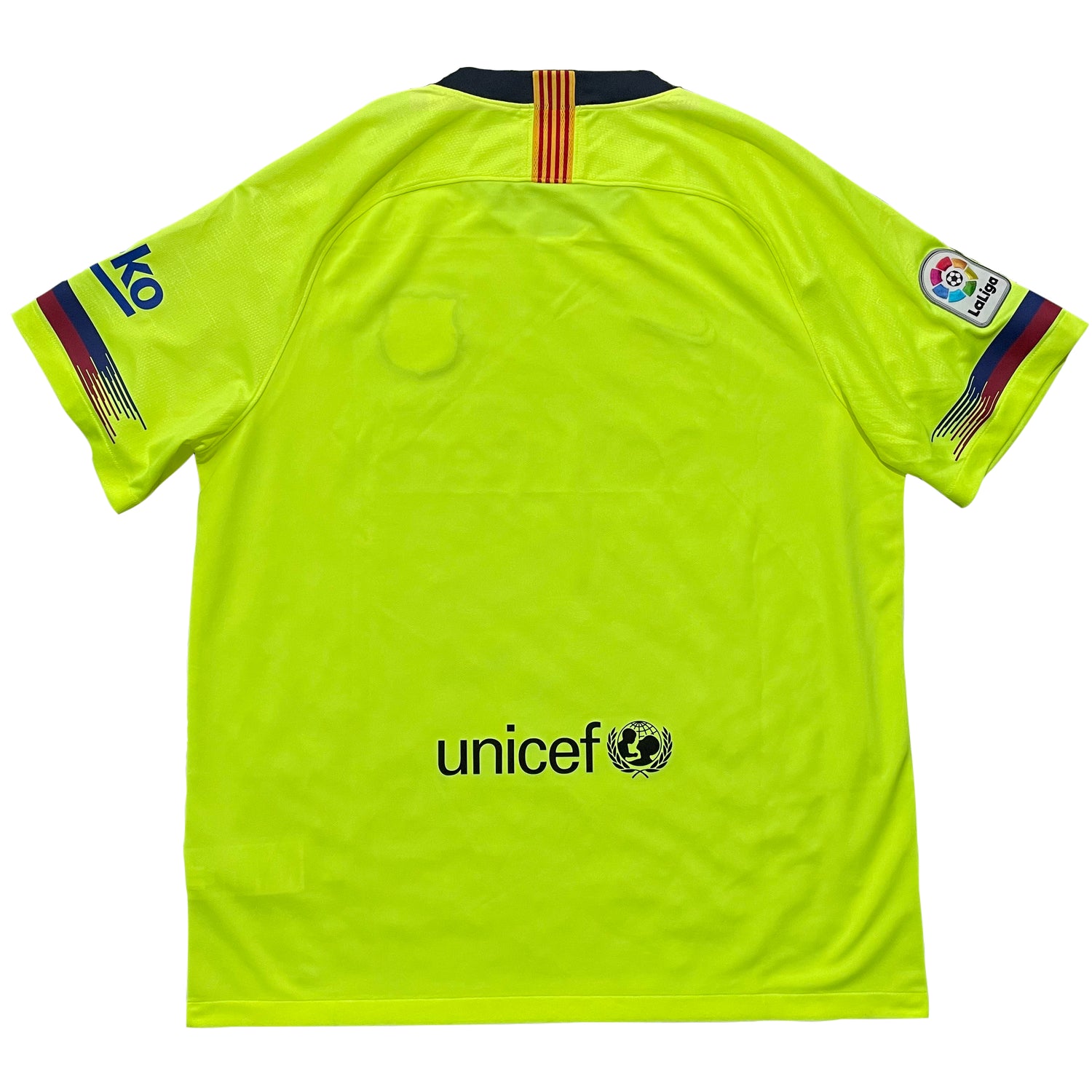 2018 2019 FC Barcelona camiseta visitante XL Football and Shirts