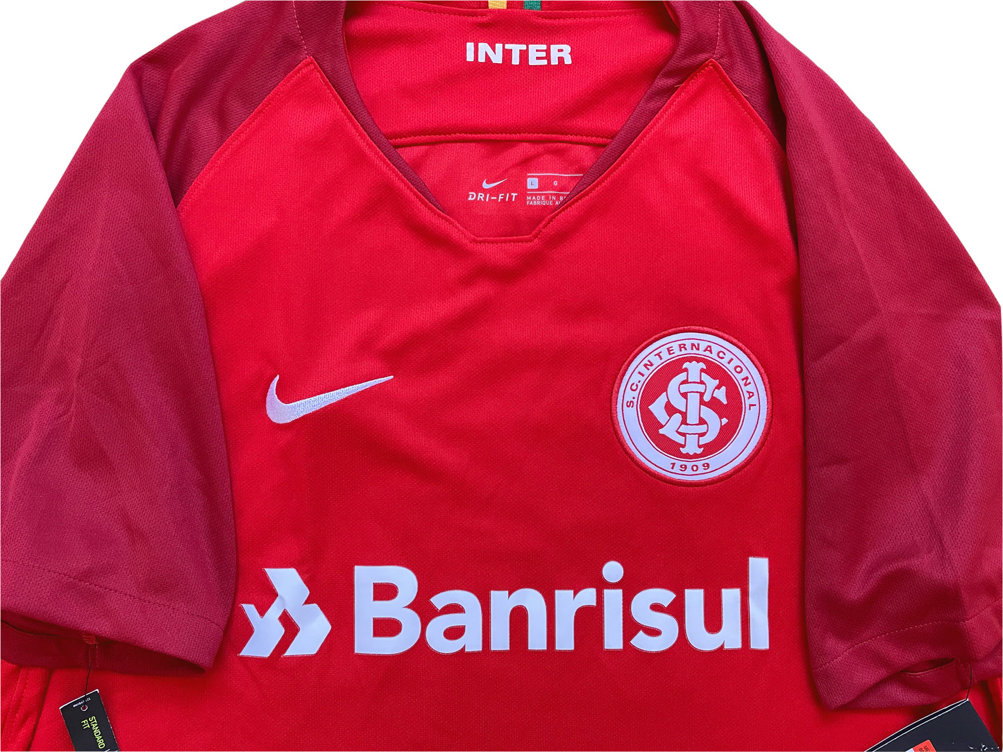 2018-2019 SC Internacional home shirt (L)
