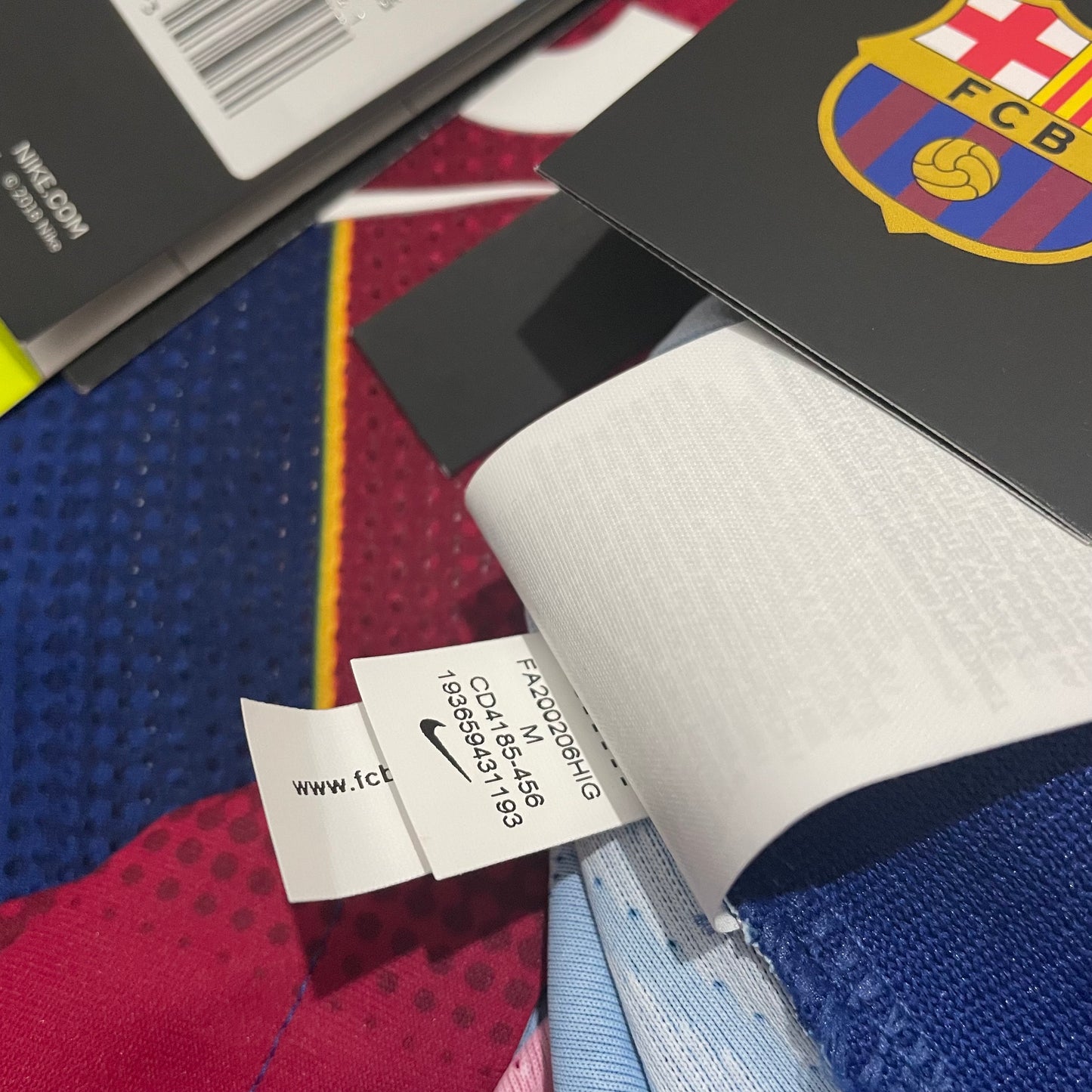2020-2021 FC Barcelona home match shirt #10 Messi (S)
