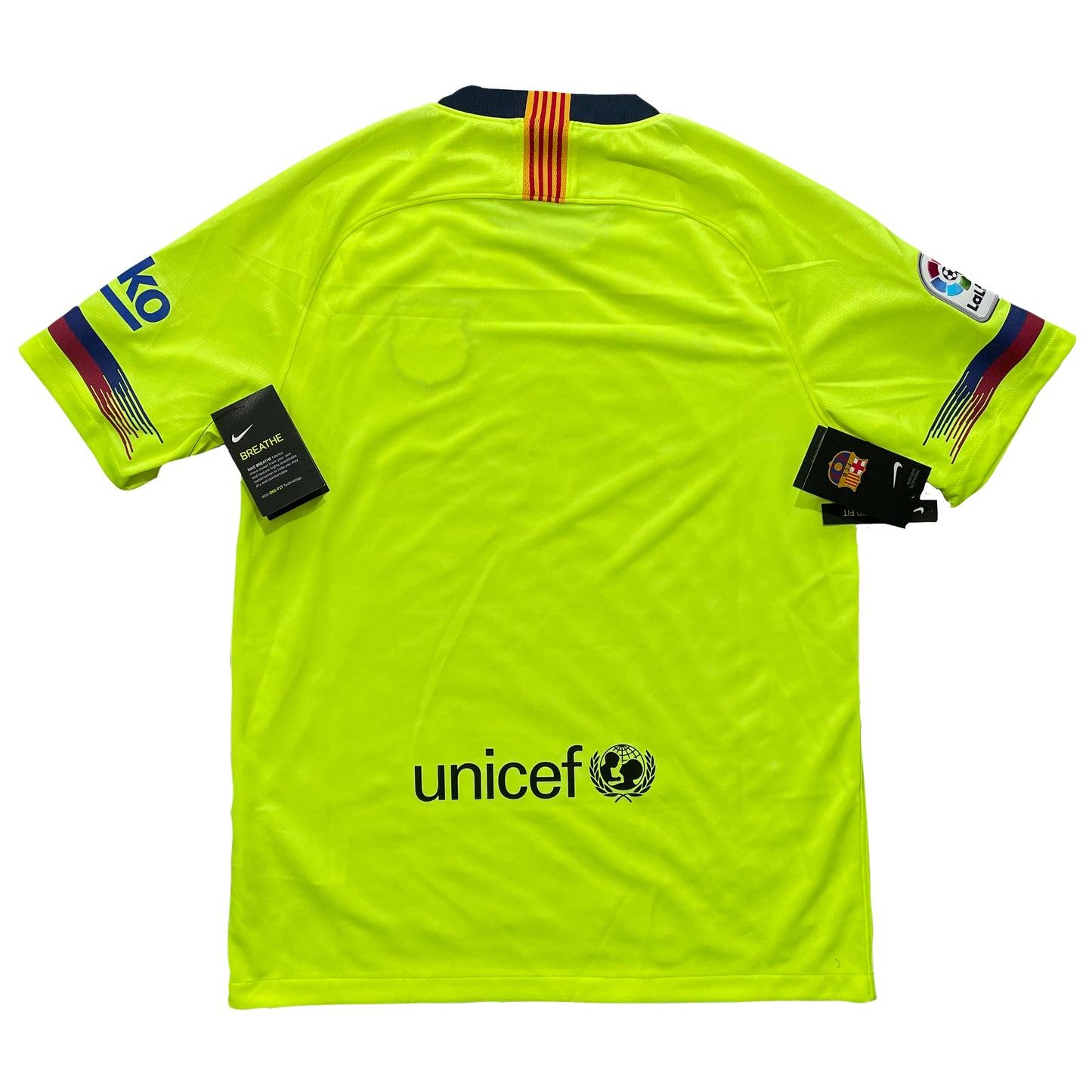 2018-2019 FC Barcelona camiseta visitante (S)