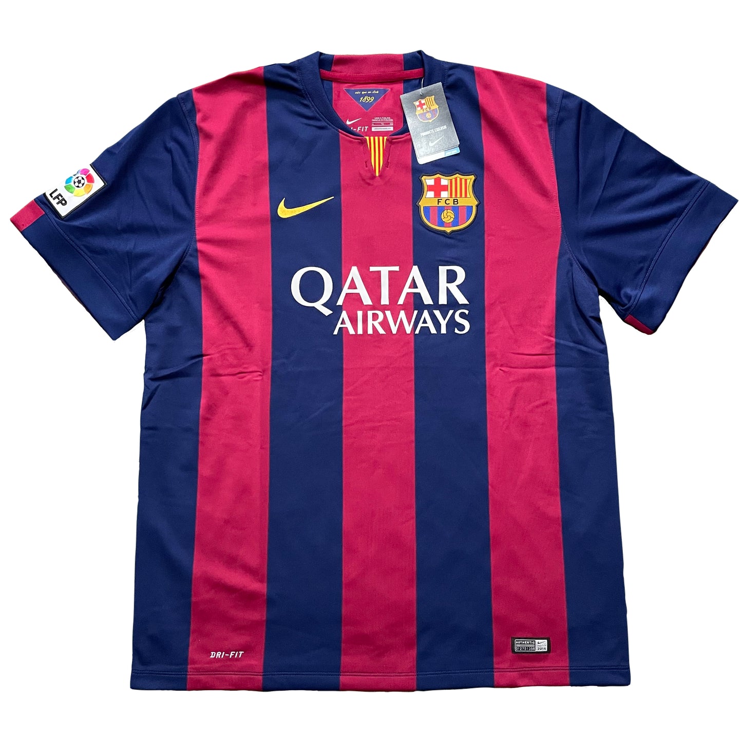 2014-2015 FC Barcelona home shirt #9 Suárez (S)
