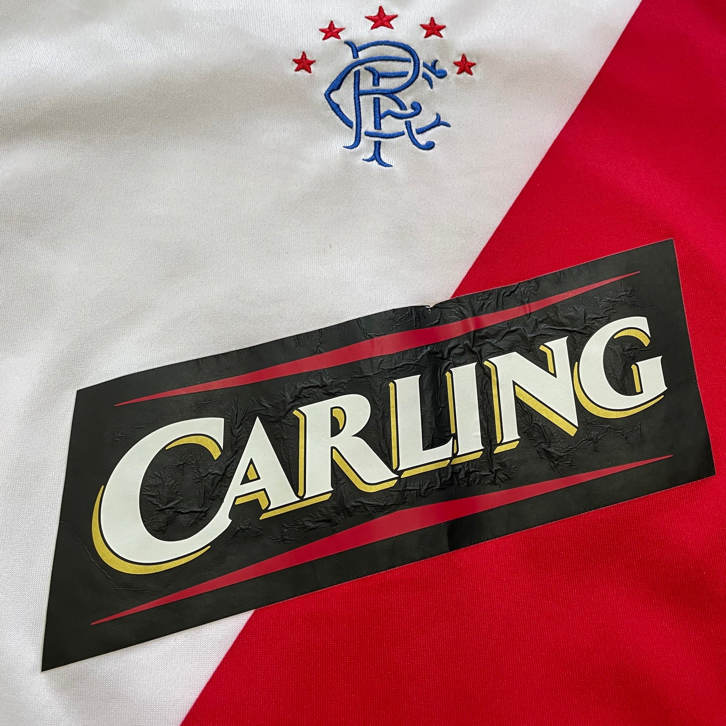 2006-2007 Rangers away shirt #17 Burke (L)