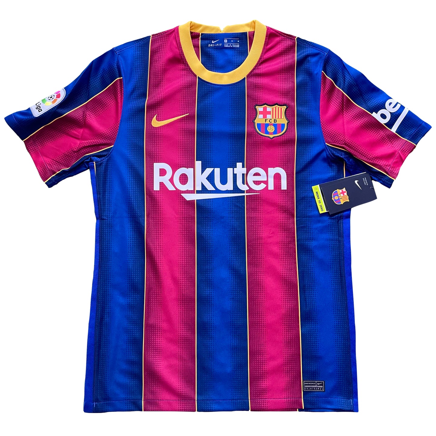 2020-2021 FC Barcelona home shirt #16 Pedri (S)