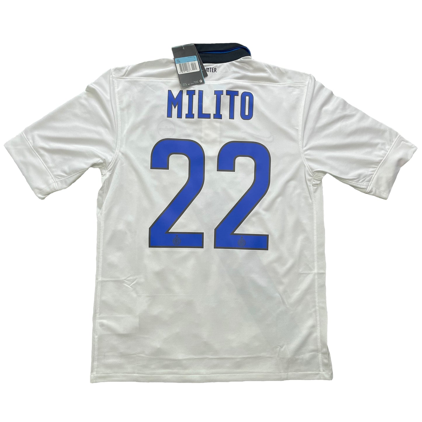 2011-2012 FC Inter Milan away shirt #22 Milito (M)