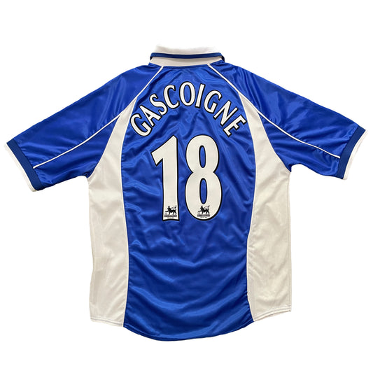 2000-2002 Everton FC home shirt #18 Gascoigne (L)