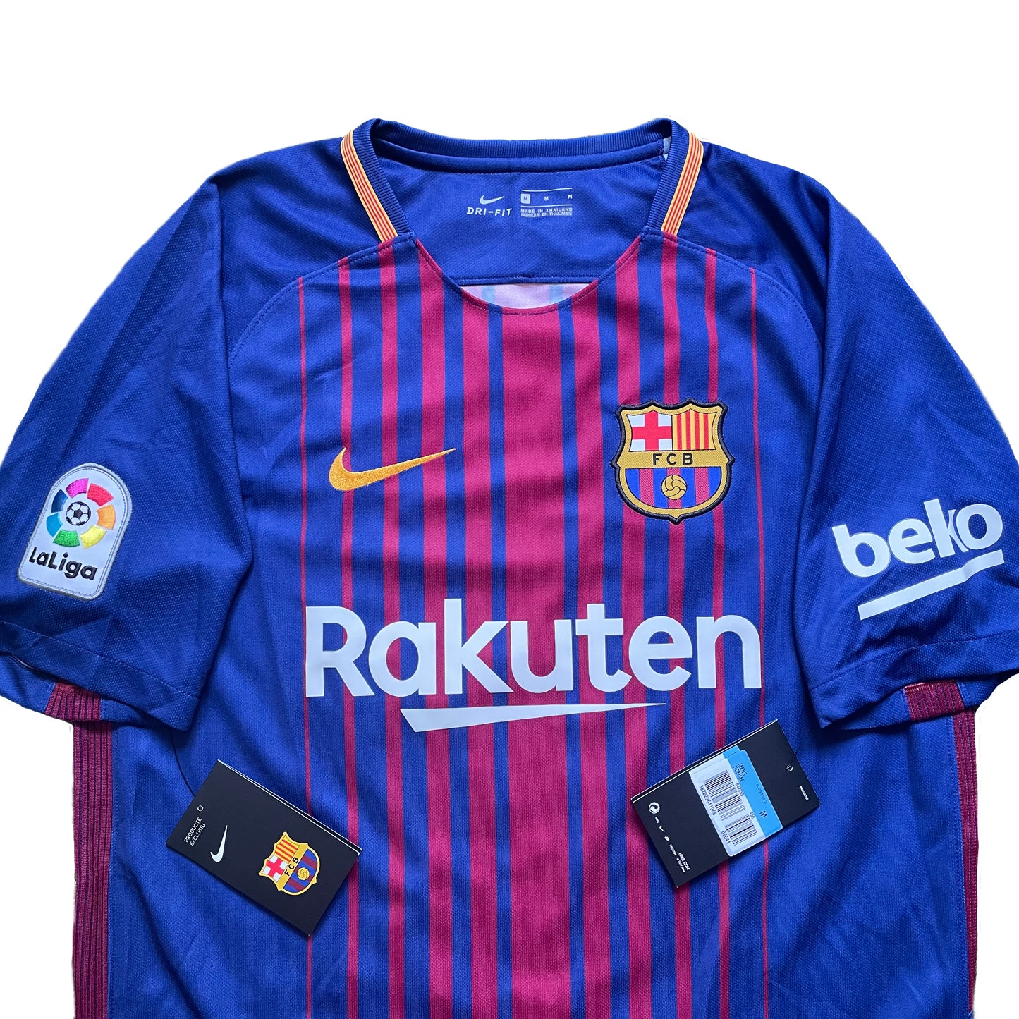 2017-2018 FC Barcelona camiseta local (XL)