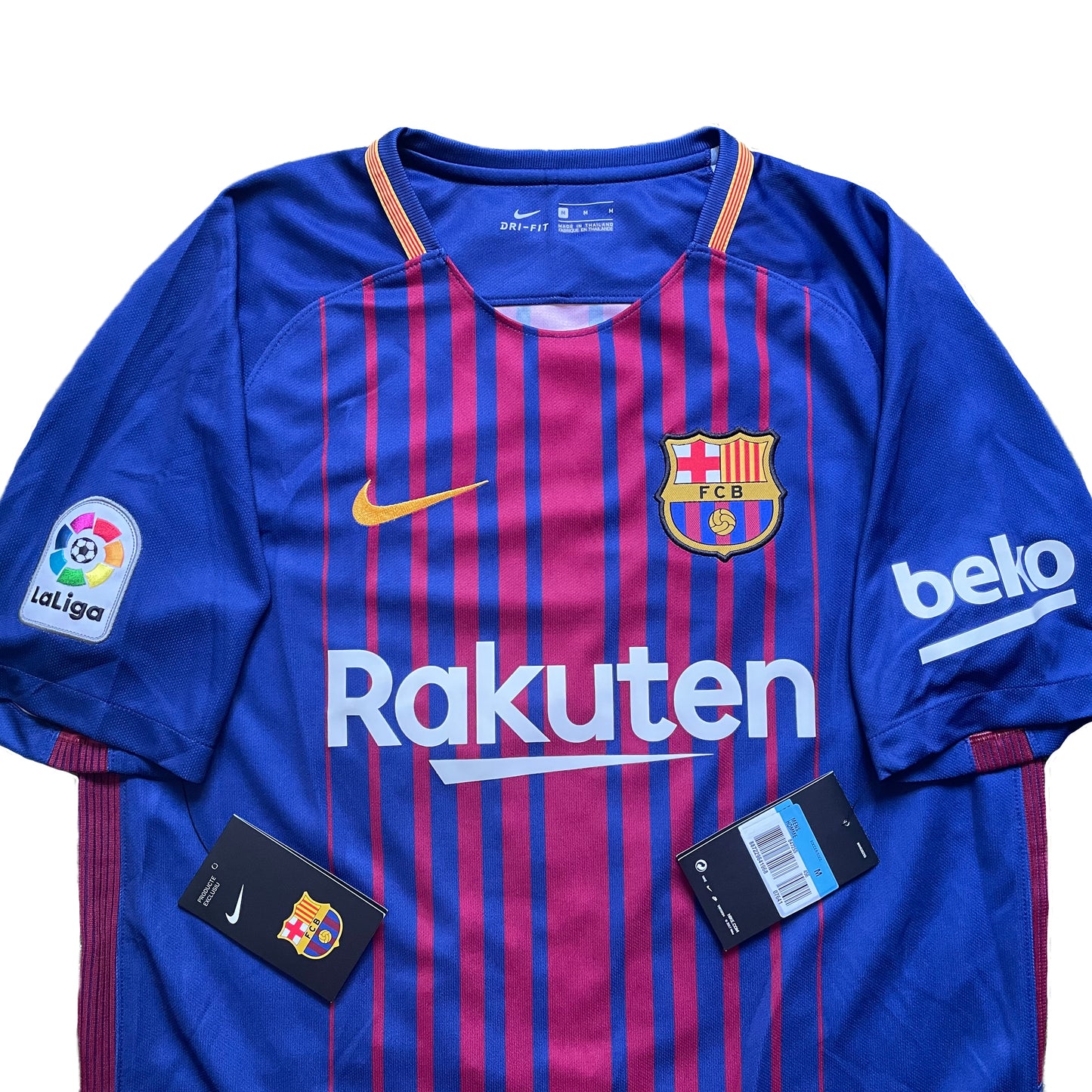 2017-2018 FC Barcelona home shirt (XL)