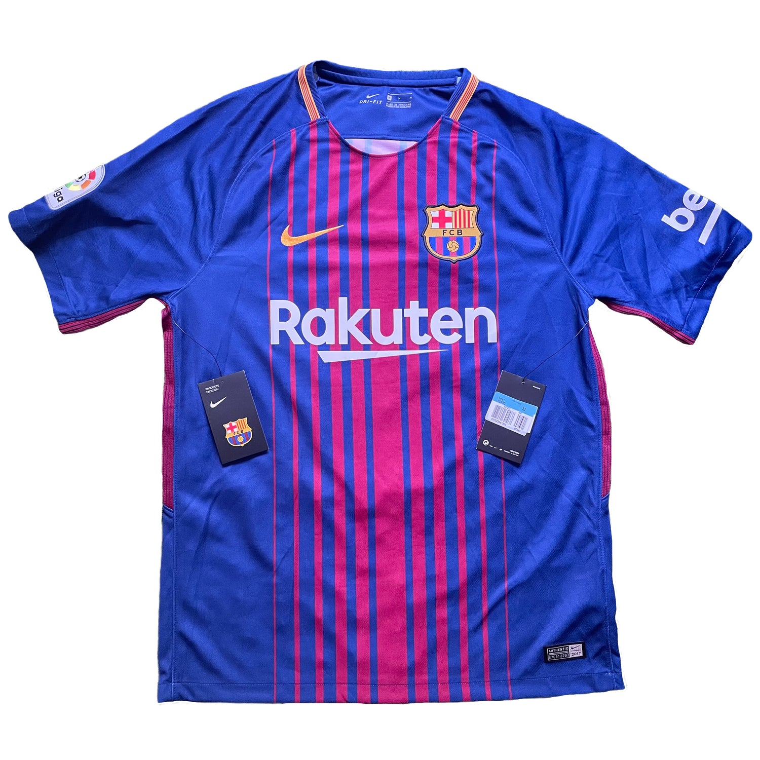 Concurreren US dollar identificatie 2017-2018 FC Barcelona home shirt #3 Piqué (M) – Football and Shirts