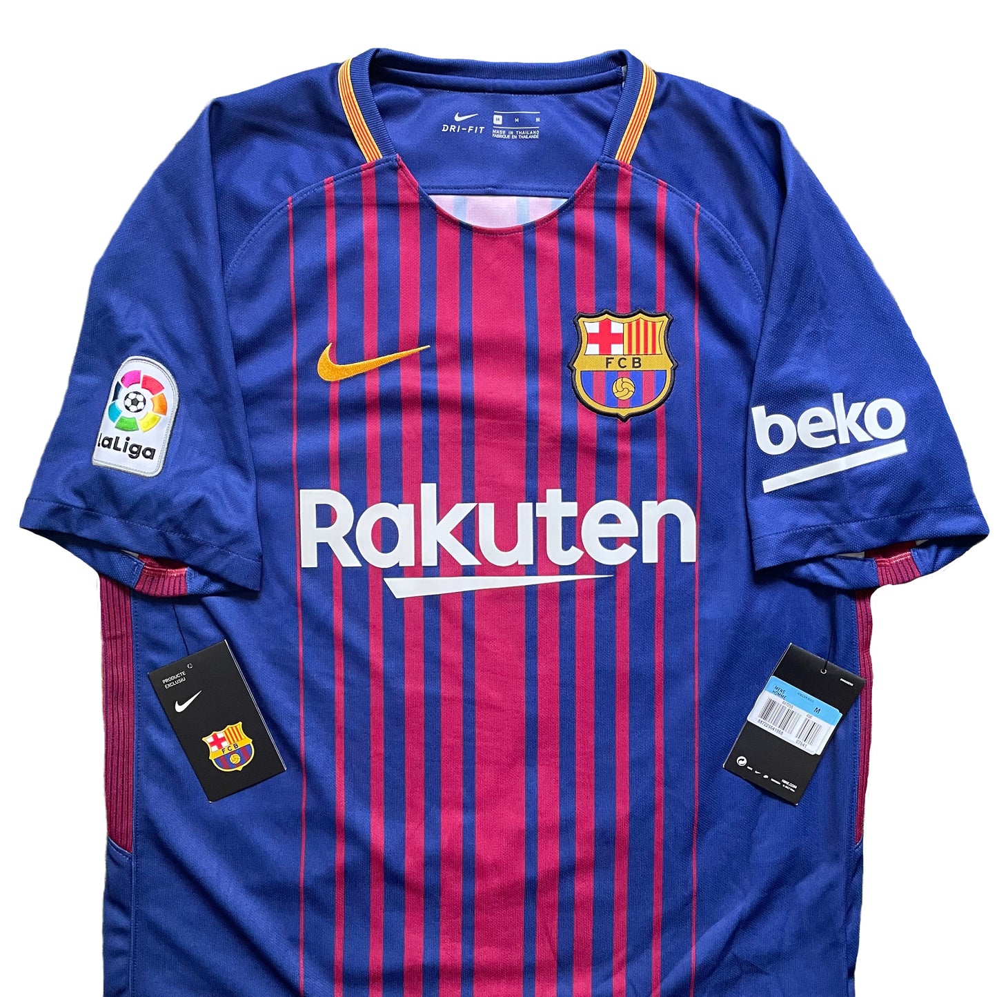 2017-2018 FC Barcelona camiseta local #10 Messi (XL)