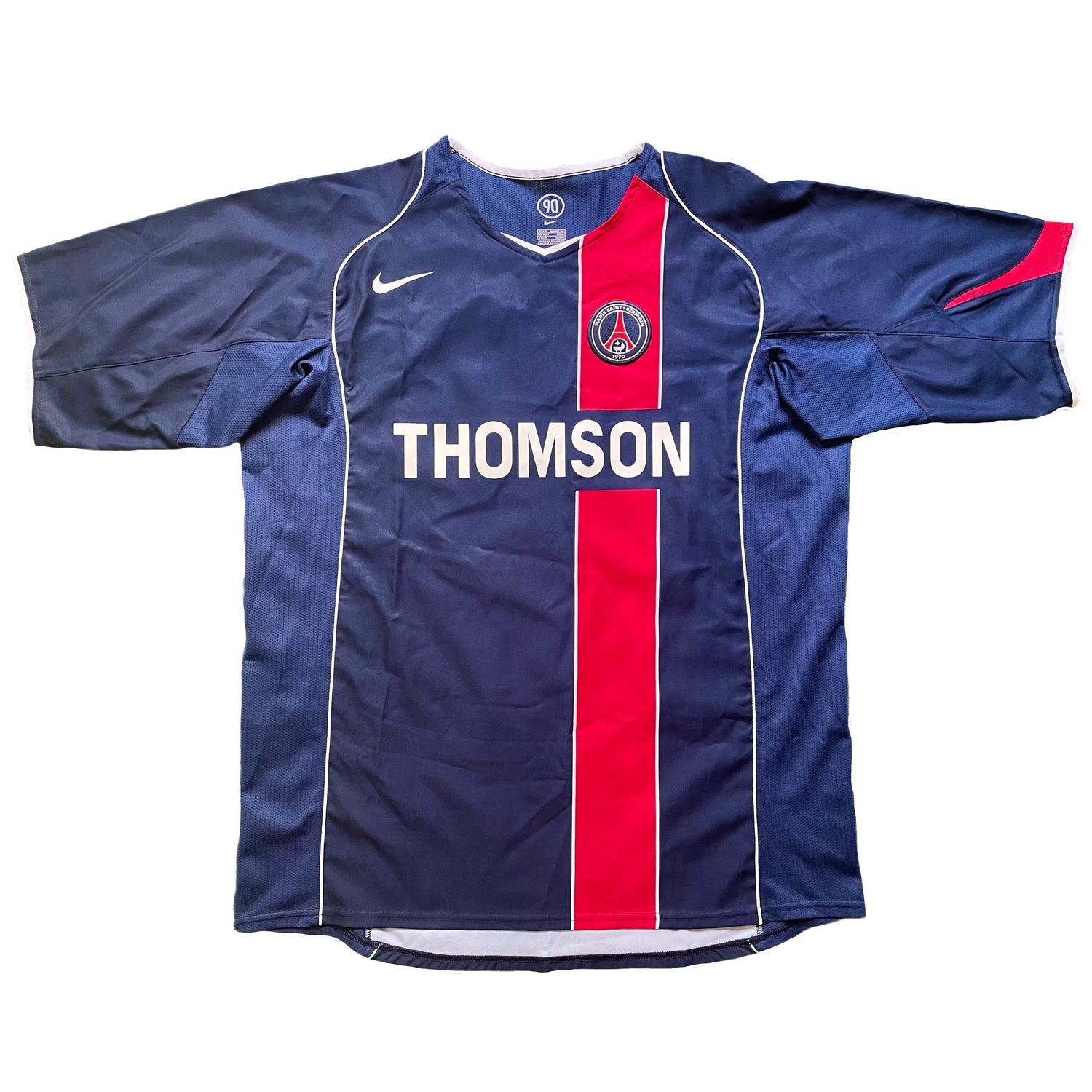 2004-2005 Paris Saint-Germain home shirt (XL) – Football and Shirts