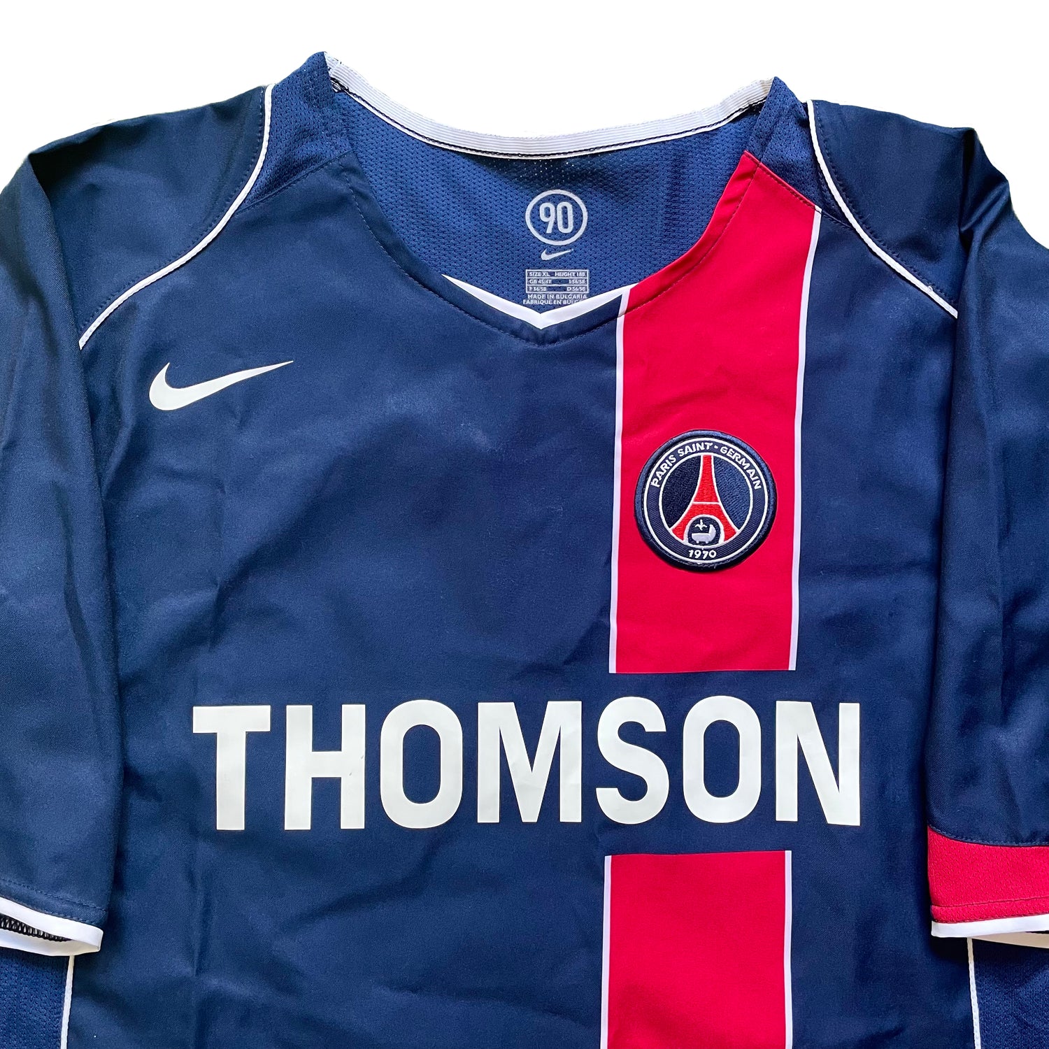Paris Saint Germain 2004-2005 Home Shirt - Online Store From Footuni Japan