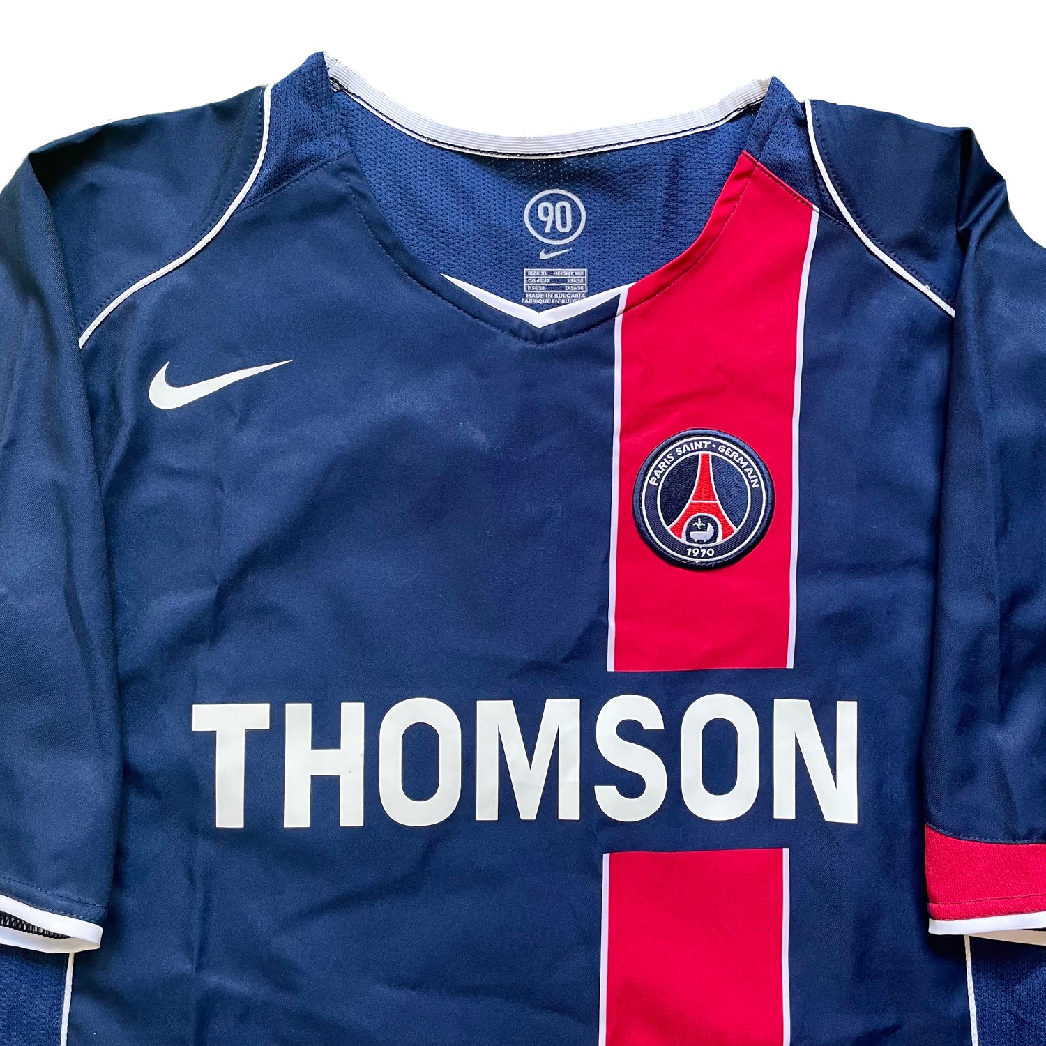 2004-2005 Paris Saint-Germain home shirt (XL) – Football and Shirts