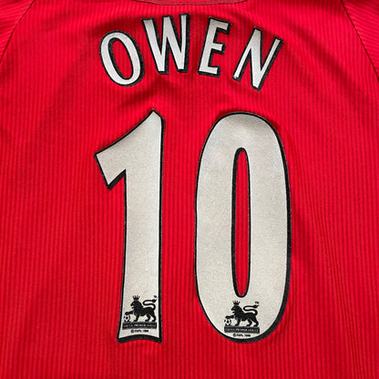 2002-2003 Liverpool FC camiseta local #10 Owen (S)