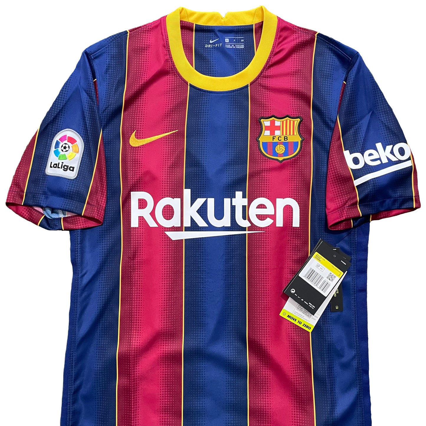2020-2021 FC Barcelona home shirt #10 Messi (Tribute Number) (S)