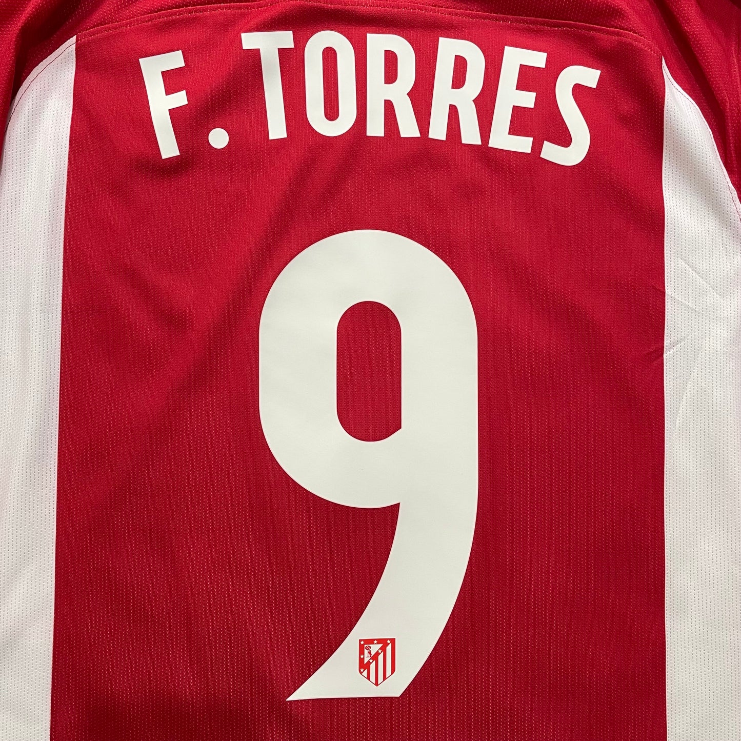 2016-2017 Atlético de Madrid Match Issue Champions League home shirt #9 Torres (L)