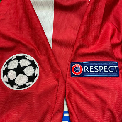 2016-2017 Atlético de Madrid camiseta local Match Issue Champions League #9 Torres (L)