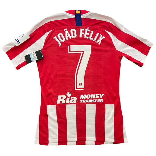 2019-2020 Atlético de Madrid Match Issue camiseta local LaLiga #7 João Félix (M)