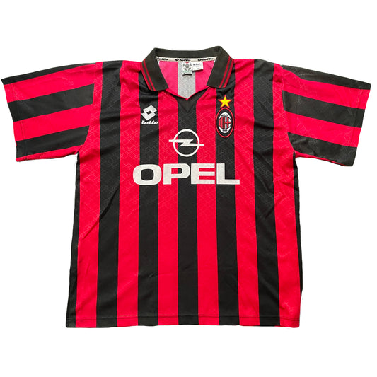 <tc>1995-1996 AC Milan camiseta local (XL)</tc>