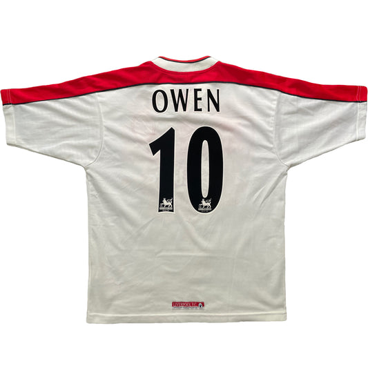 <tc>1998-1999 Liverpool FC camiseta visitante #10 Owen (M/L - 38/40)</tc>