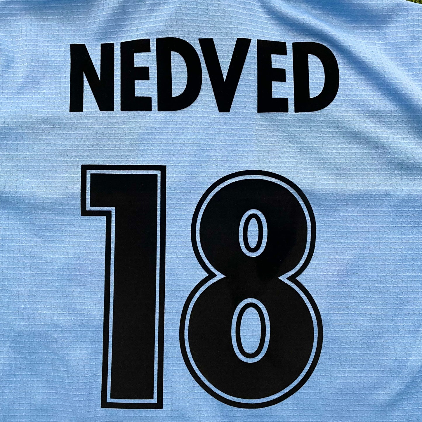 1998-1999 Lazio home shirt #18 Nedved (XL)
