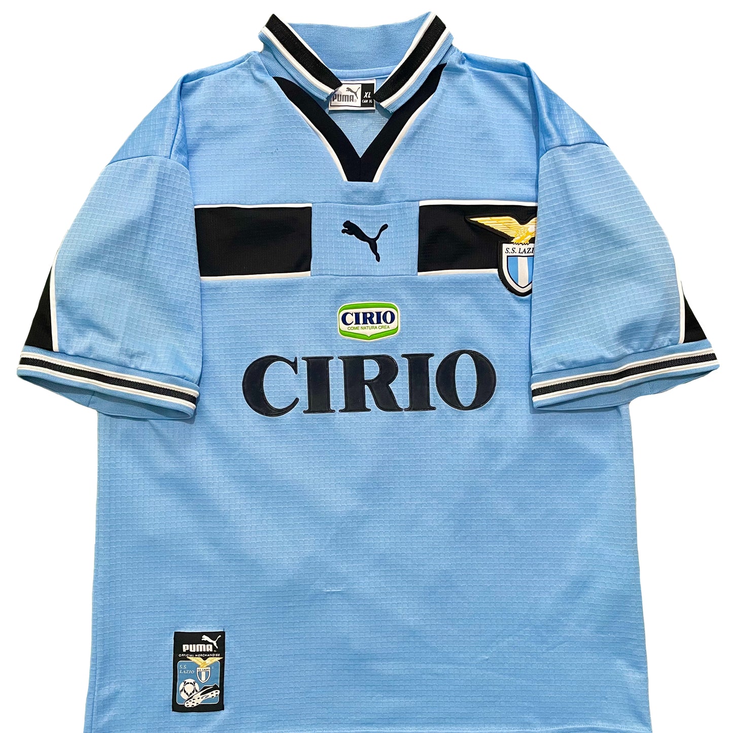 <tc>1998-1999 Lazio camiseta local #18 Nedved (XL)</tc>