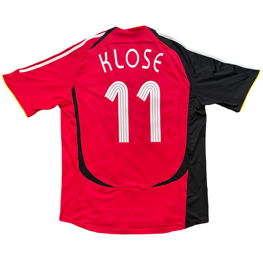 <tc>2006 Mundial Alemania camiseta visitante #11 Klose (XL)</tc>