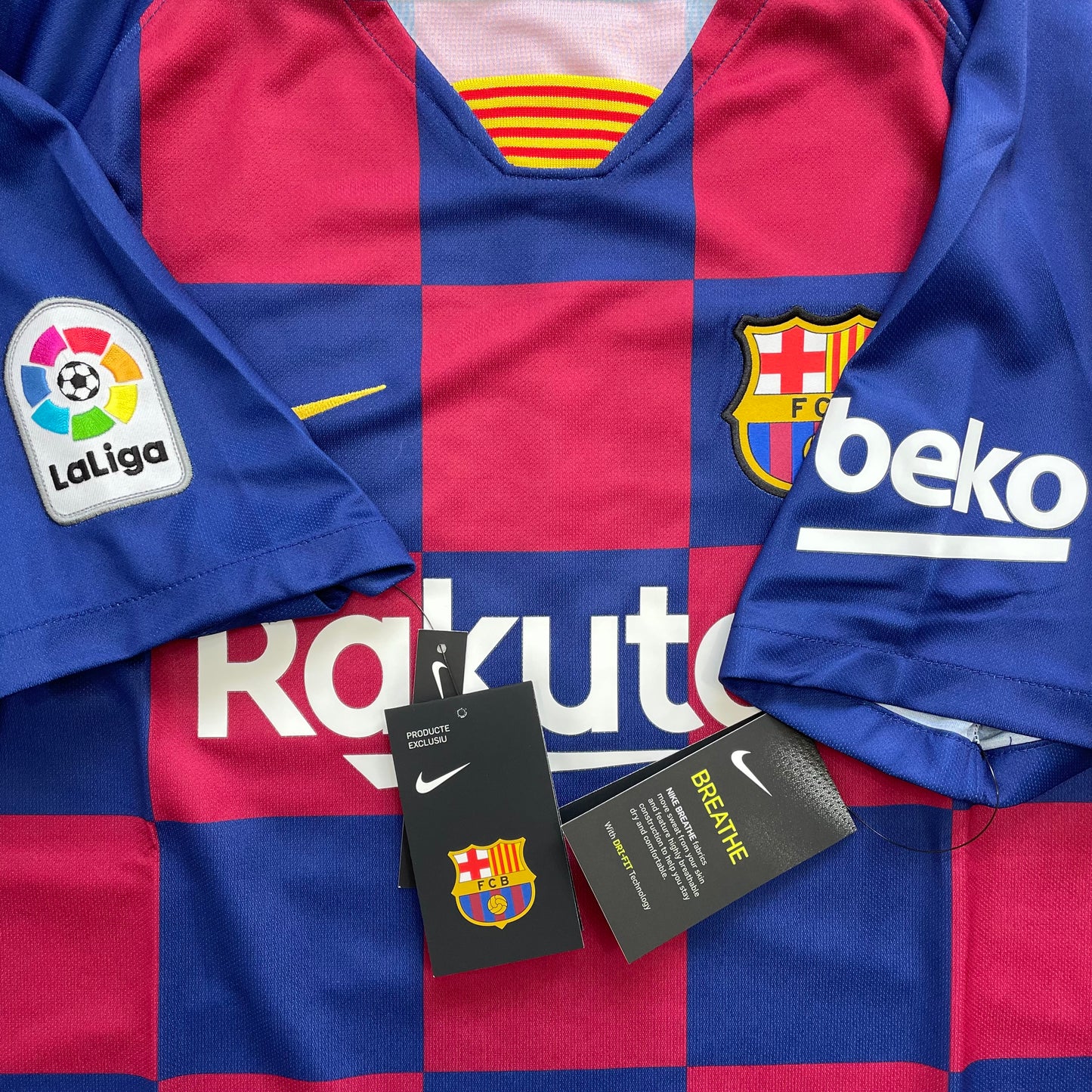 2019-2020 FC Barcelona home shirt (M, L, XL)